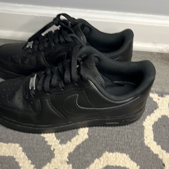 COPY - Black Air Force 1s - Picture 2 of 4